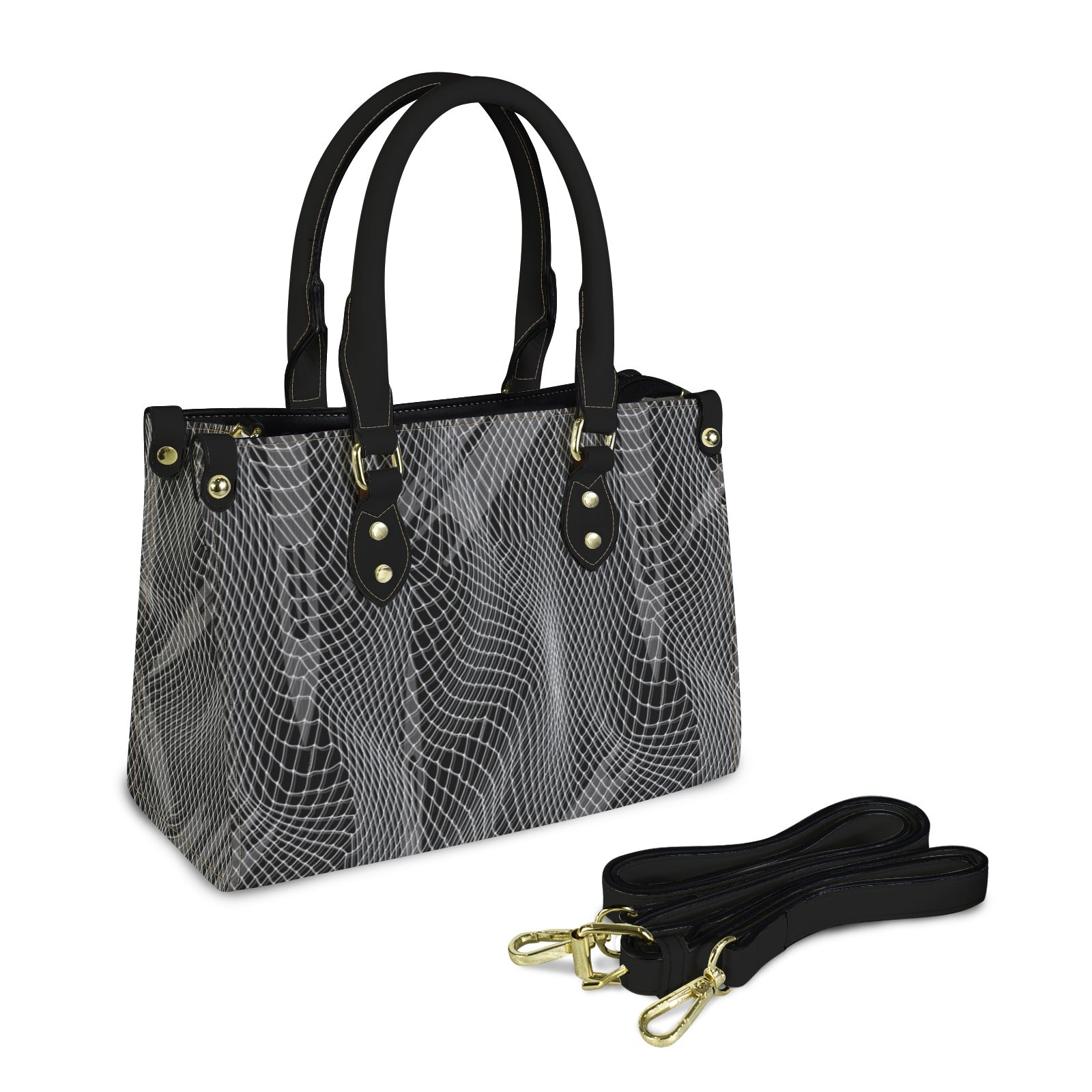 HIʻA, SMALL BOX TOTE