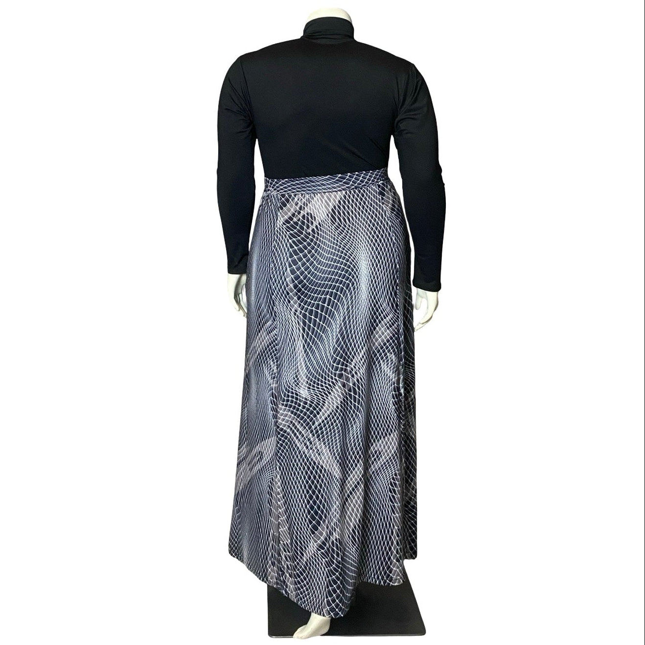 HIʻA FLARE SKIRT W/SLIT
