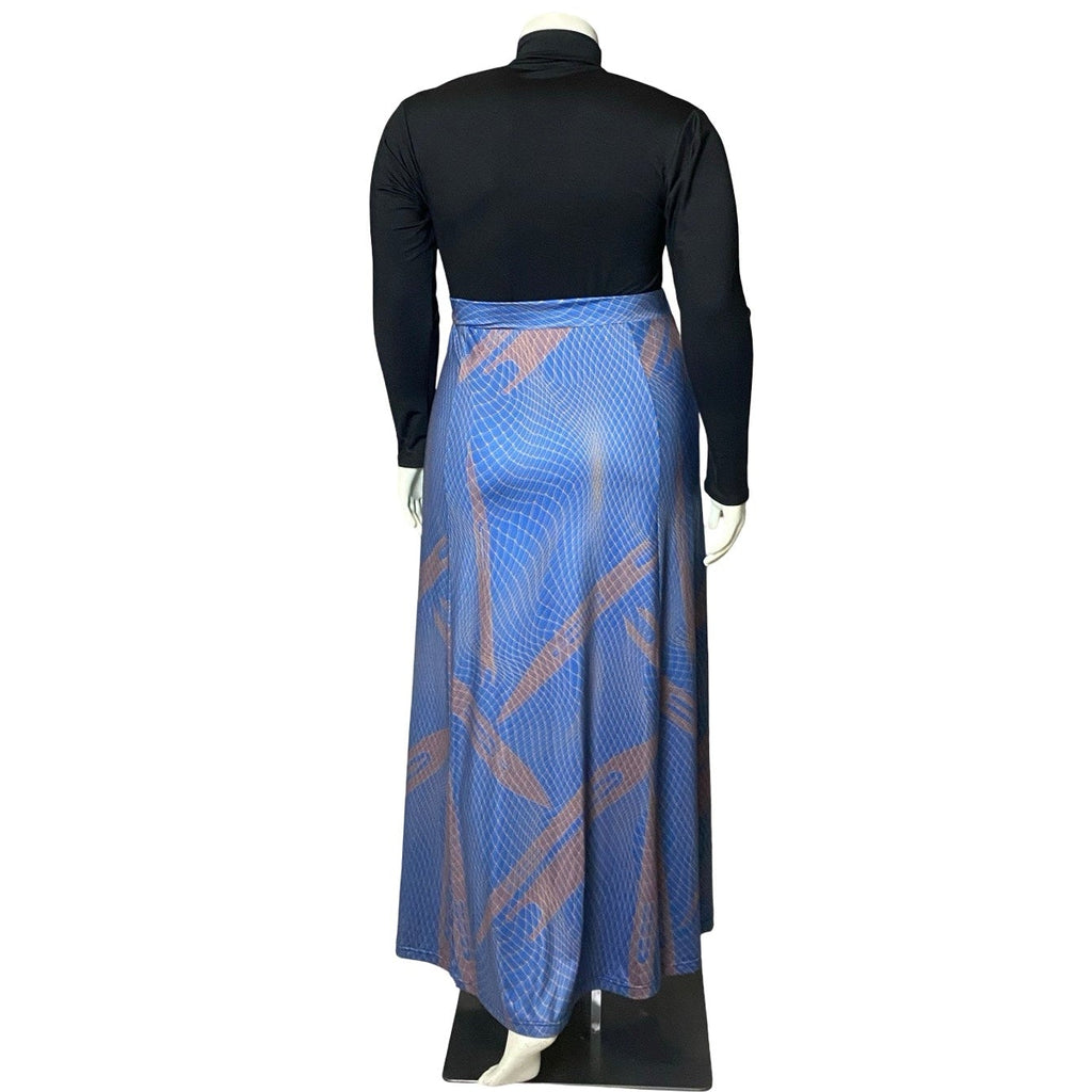 HIʻA FLARE SKIRT W/SLIT