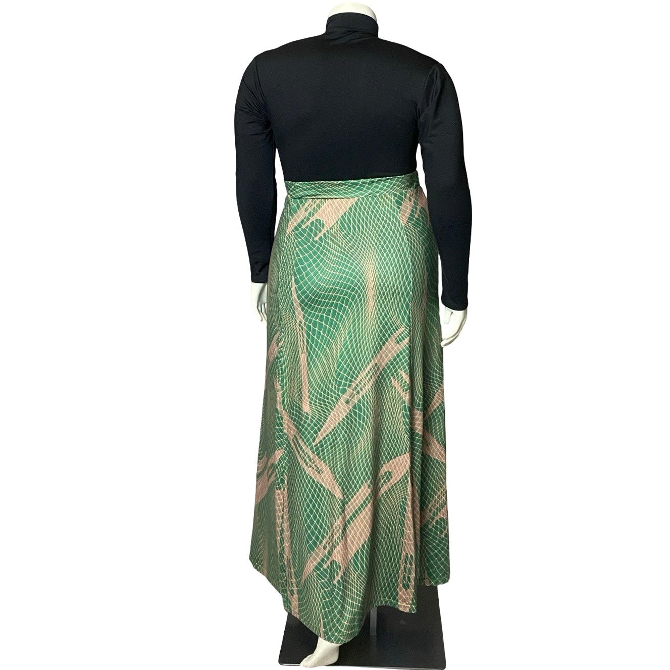 HIʻA FLARE SKIRT W/SLIT