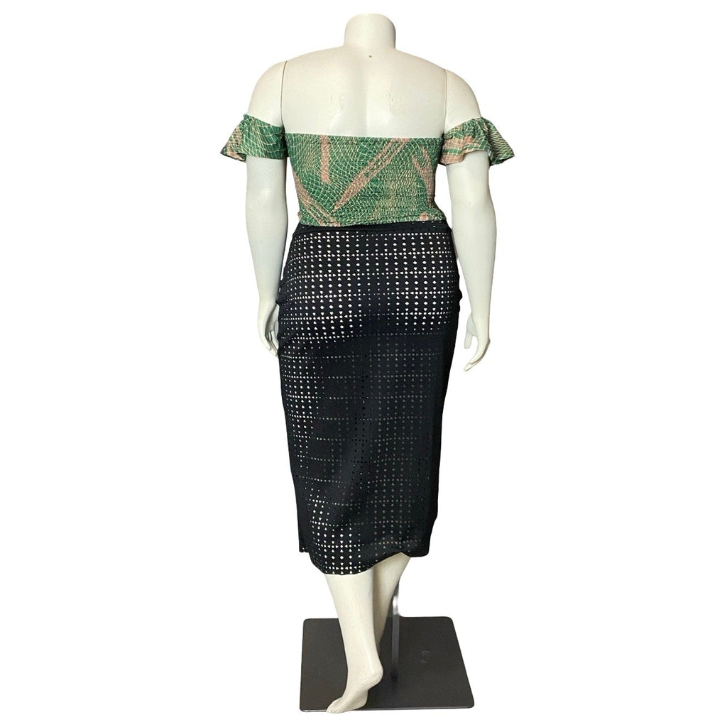 HIʻA TUBE TOP FLARE SLEEVE