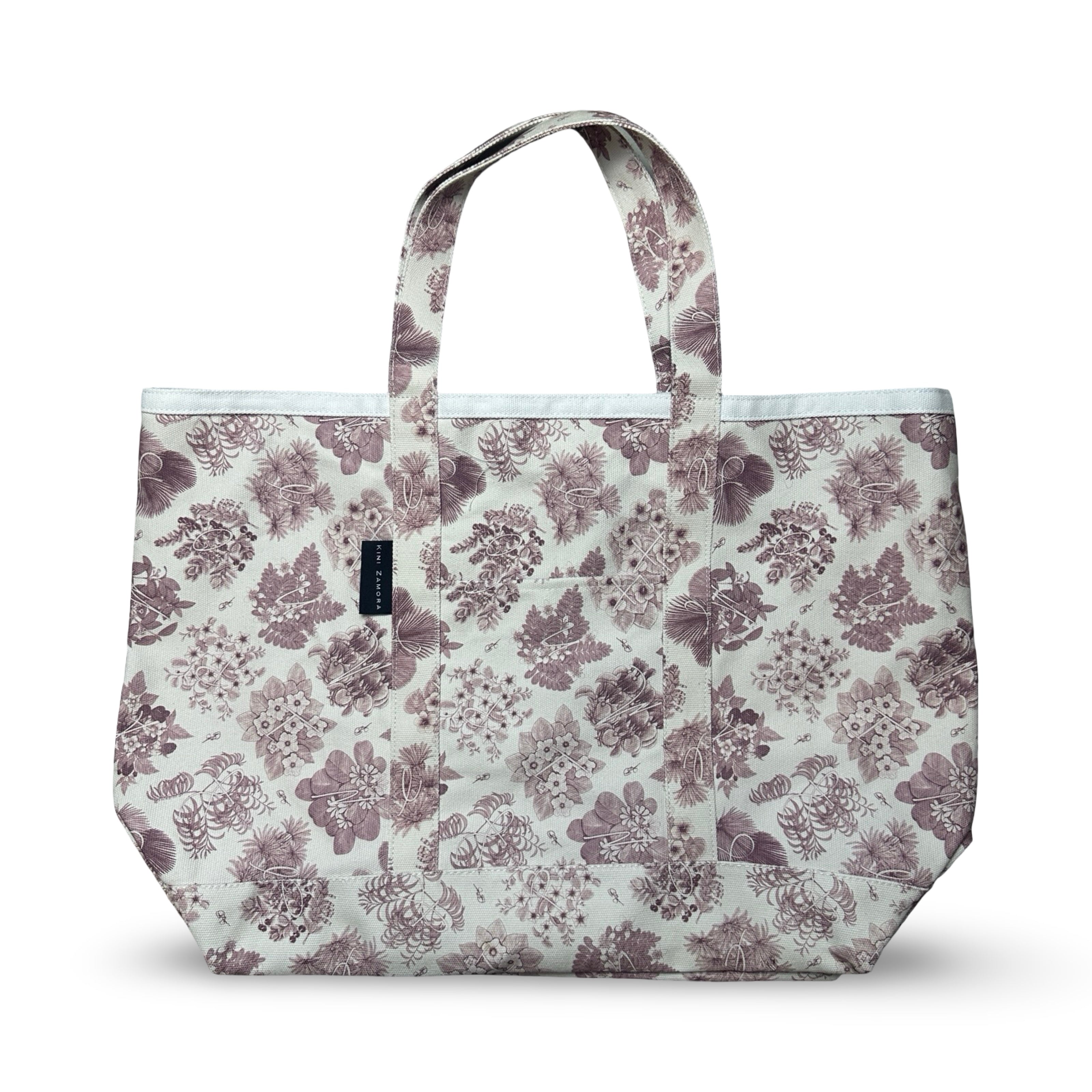 TOILE PI`APA, LARGE CANVAS BAG
