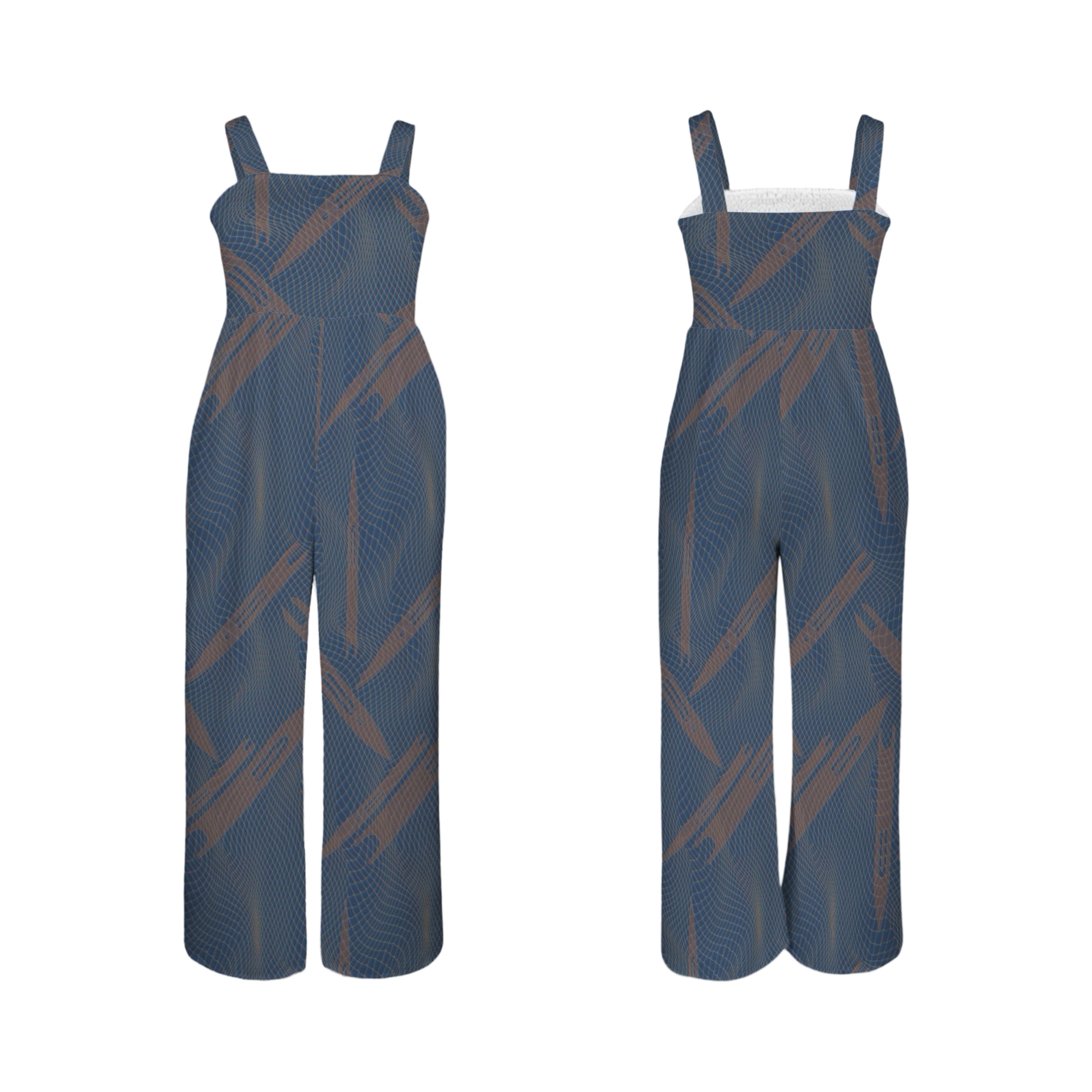 HIʻA, STRAPLESS JUMPSUIT