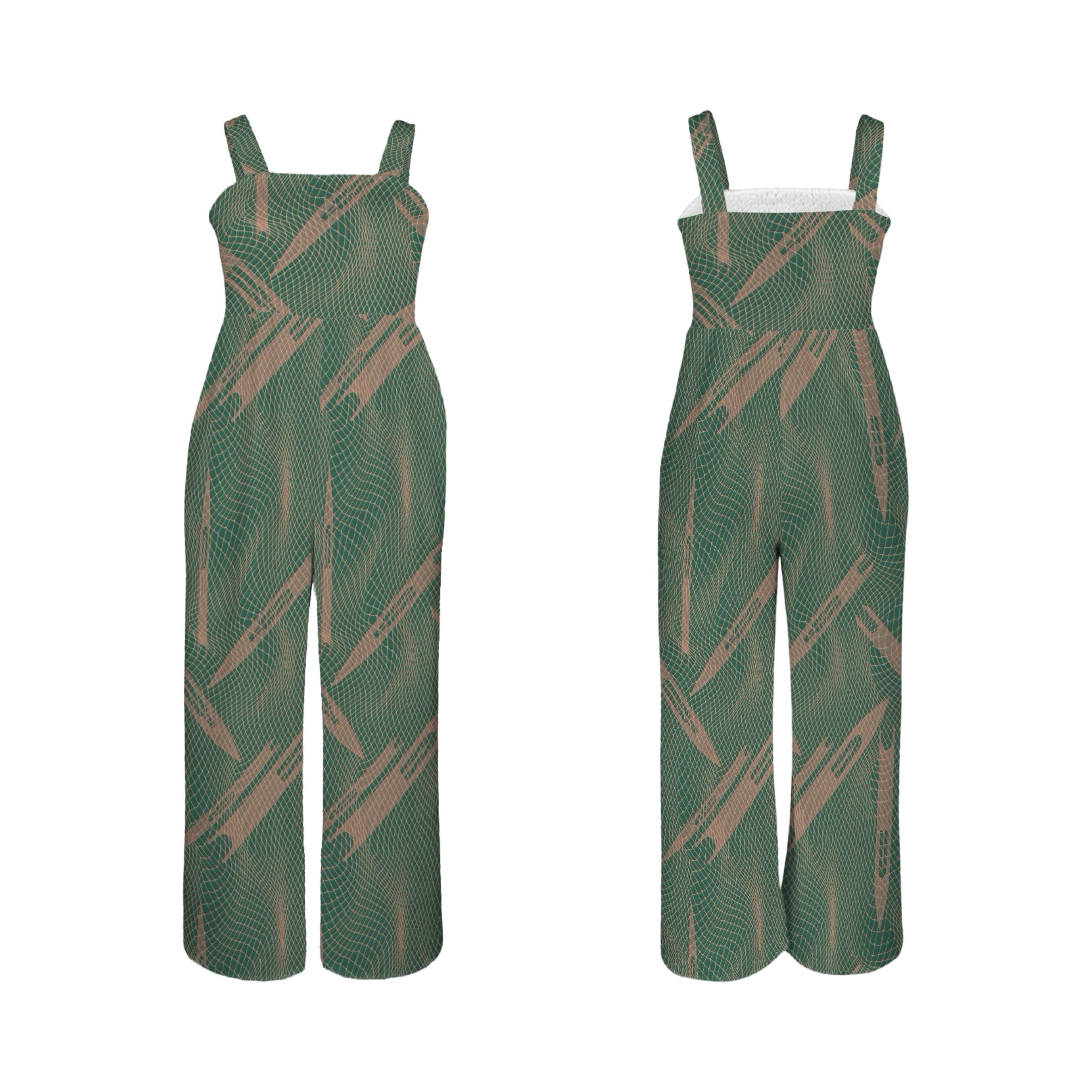 HIʻA, STRAPLESS JUMPSUIT