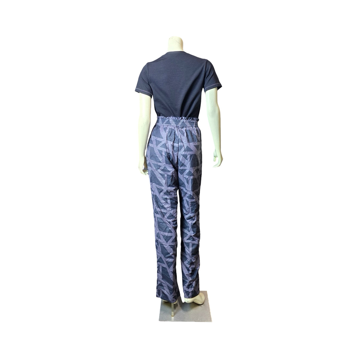 KZ MONOGRAM, BLACK, PANT